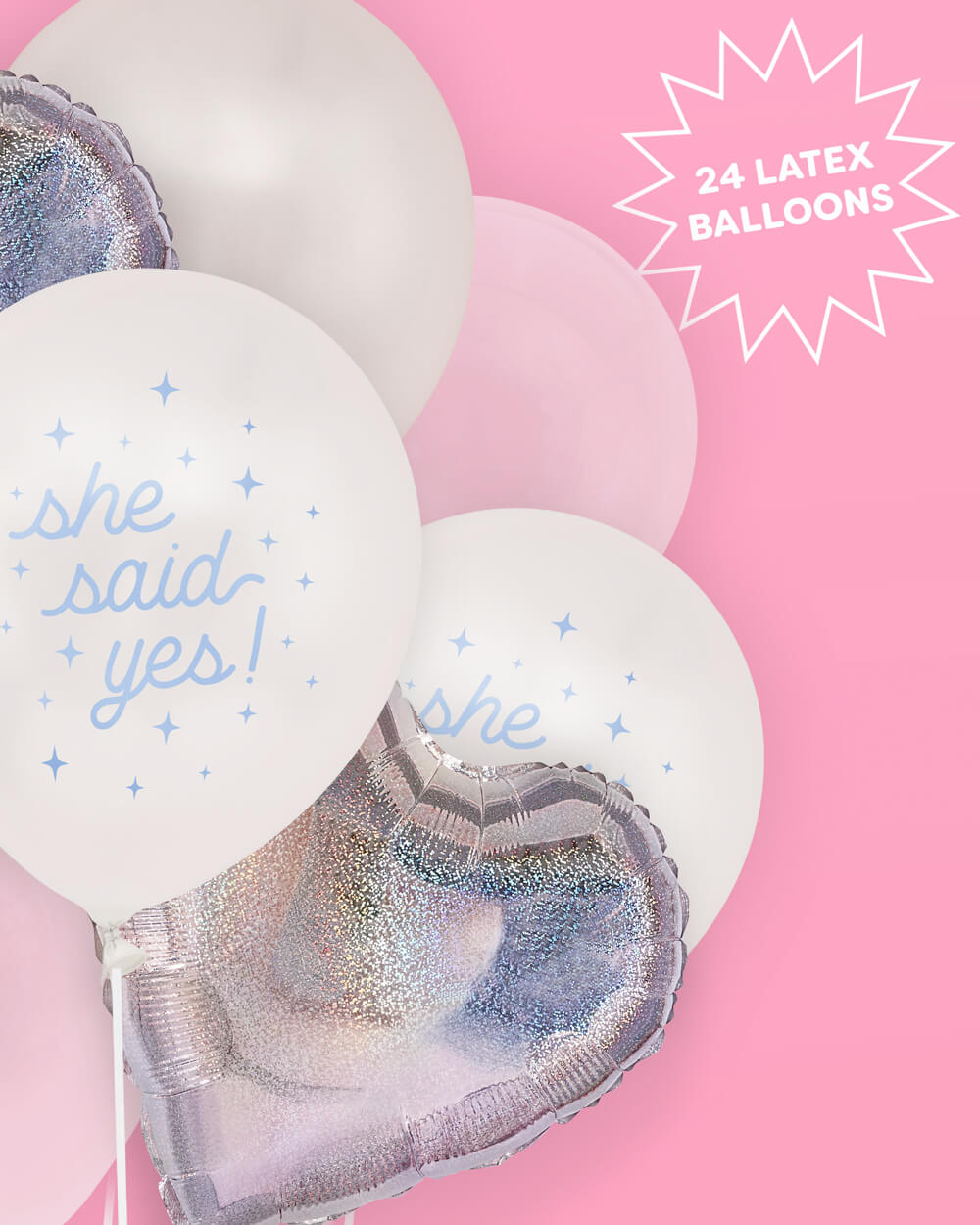 Engagement ballon set - 20 piece