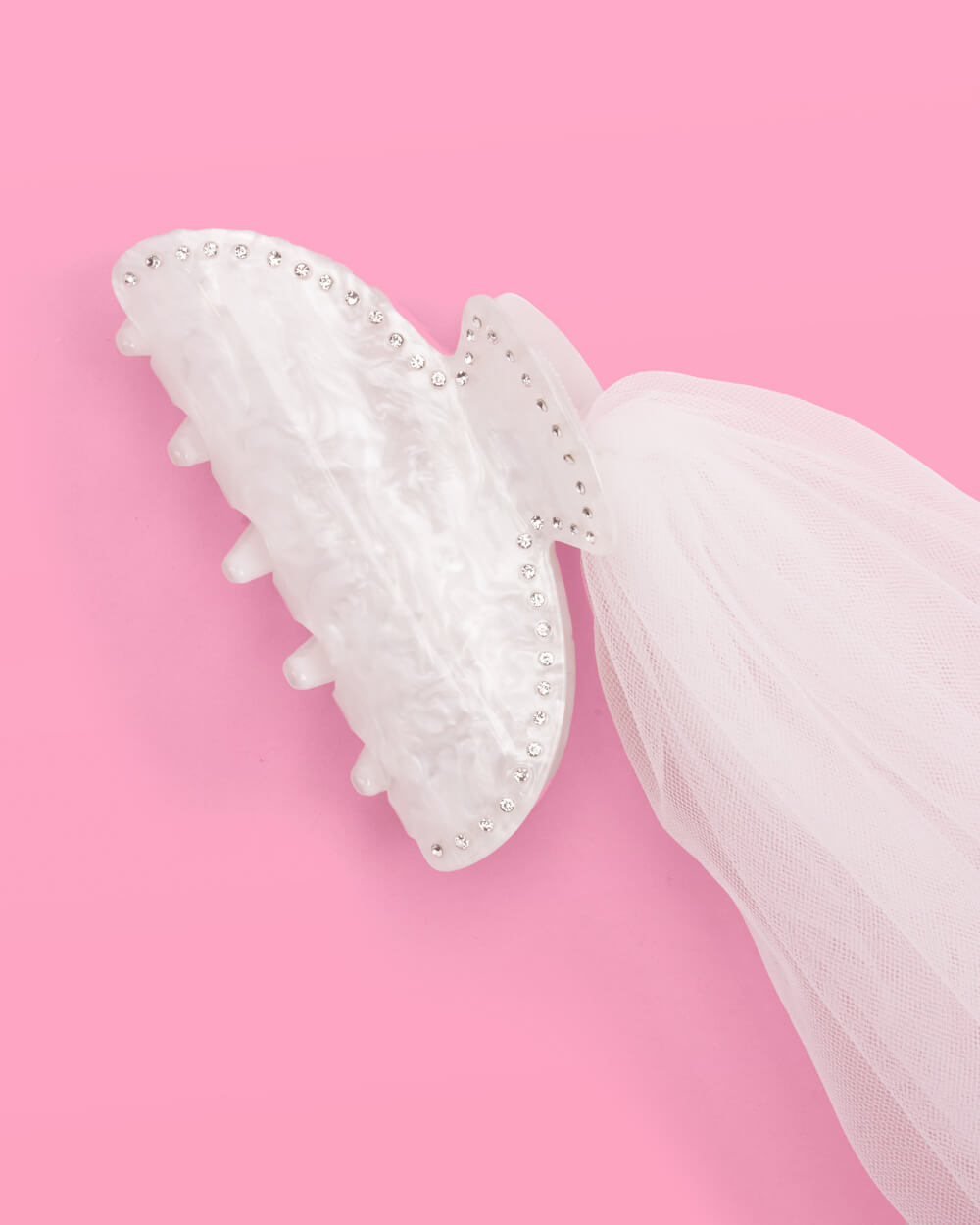 Party Veil Claw Clip