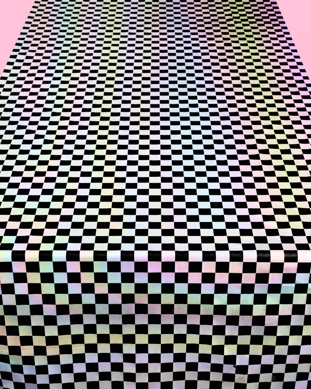 Black Checkered Tablecloth