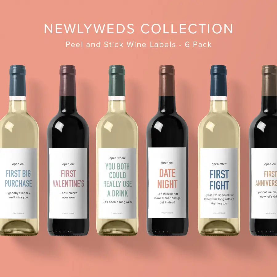 Wine Label- Newlyweds Collection